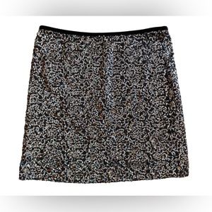 Wet Seal: Glimmering Mini Skirt